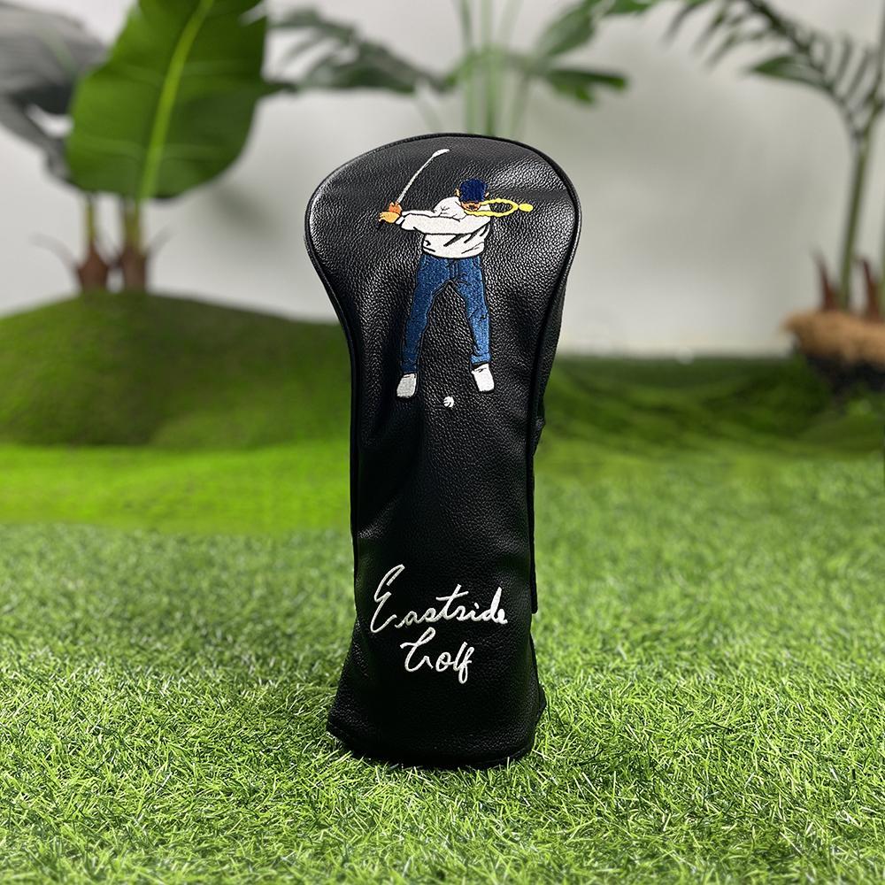 Golf Club Cover, 1 Count/ Golf Club Head Cover, Protective Cover for Drivers and Fairway Woods, Hybrid Cover, Golf Accessories, Golf Pack