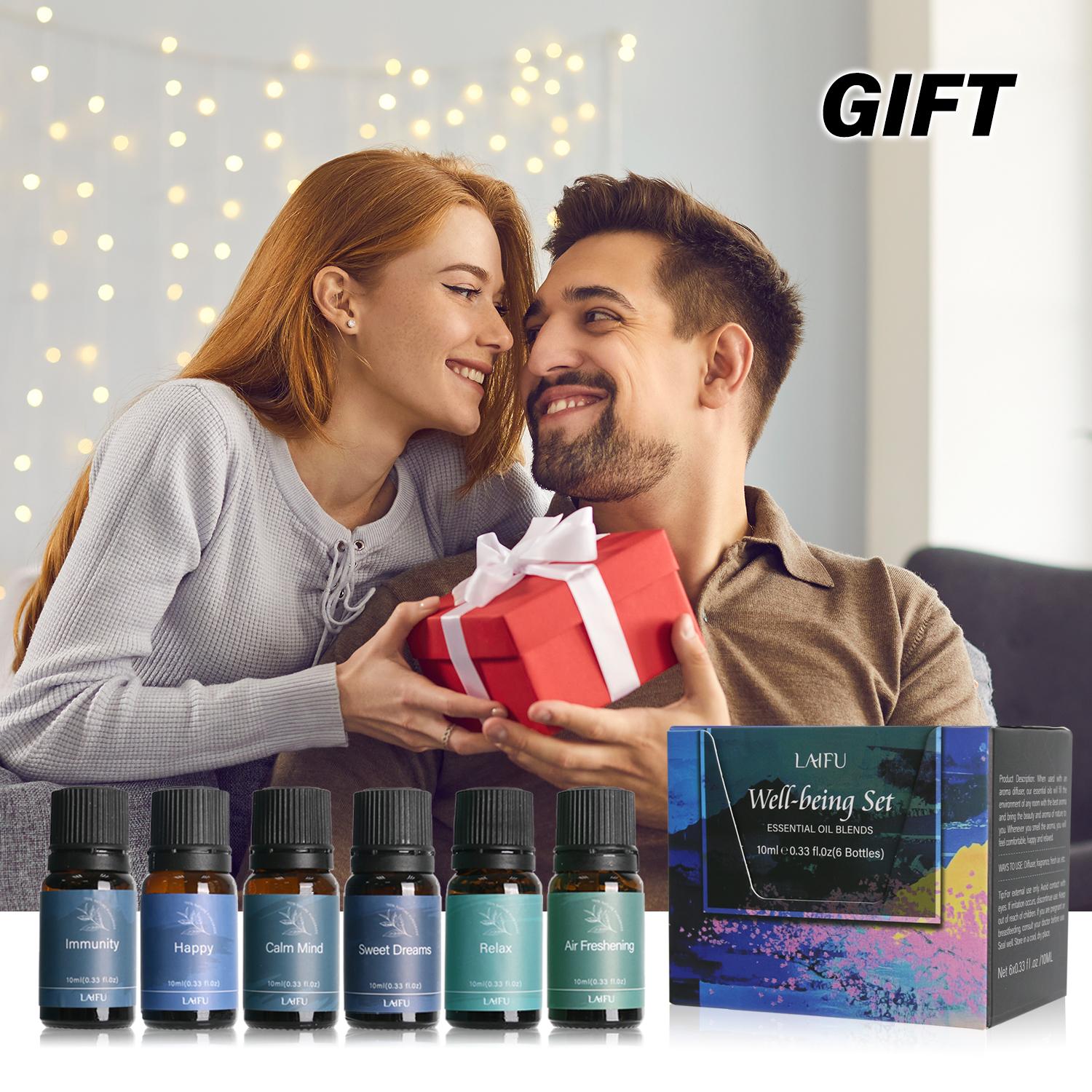 Essential Oil Blend Set, Aromatherapy Essential Oil Kit, Fresh Air Deodorant for Home & Office, A Variety of Complex Fragrances for Diffuser & DIY Candles, Great Gift.