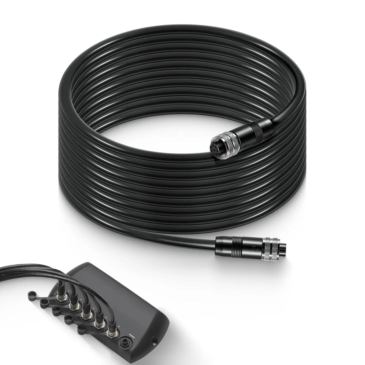 Replacement 720073-3 AS EC 20E 20 Feet Female to Female Ethernet Cable Compatible with Humminbird SOLIX, HELIX G2N, HELIX G1, ONIX, ION, 1100, 900, 800, 700 Series