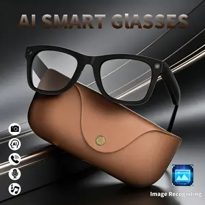 New 800w HD Smart Glasses, Anti-Shake Camera, Video Recording, Real-Time Translation Ai Sports Goggles, Ideal for Driving Scenes, Wearable Tech Glasses