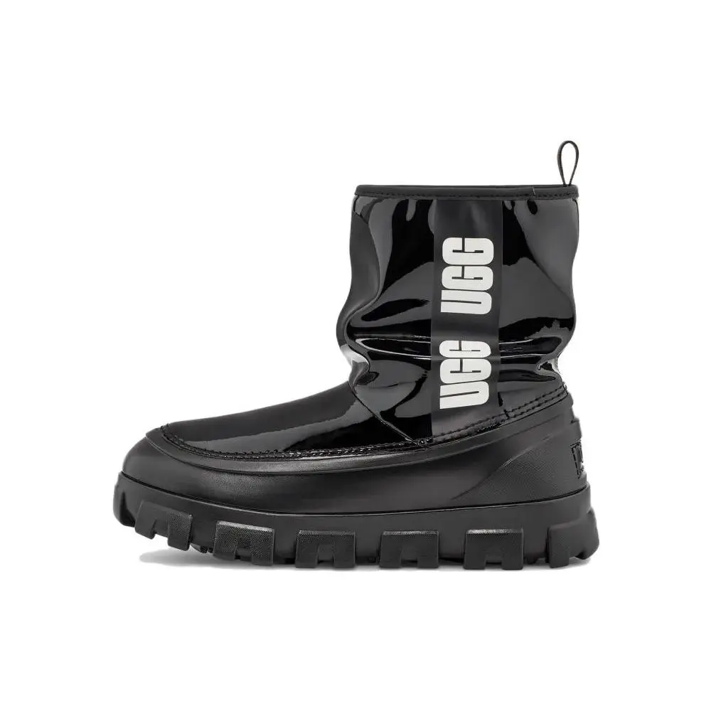 UGG Wmns Classic Brellah Mini Boot 'Black' 1144059-BLK