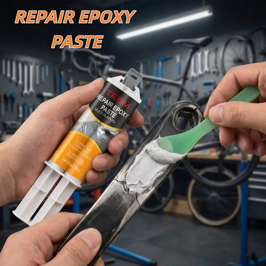 High-Temperature Metal Repair Glue, Ab Two-Component Epoxy Repair Paste, Ideal for Water Heating Pipes, Metal Supply Lines, PVC Drainage Joints