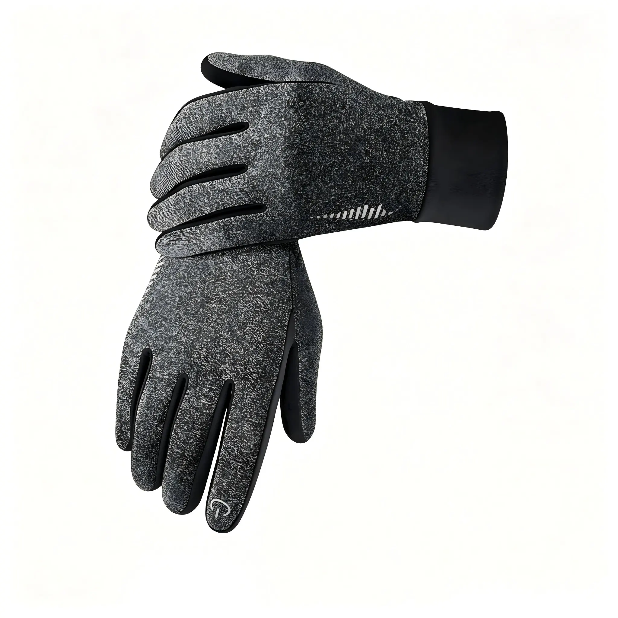 Waterproof Thermal Winter Gloves Touchscreen Fleece Lined Anti-Slip Waterproof Snow Gloves for Men & Women Cold Weather Driving Cycling Skiing Gloves