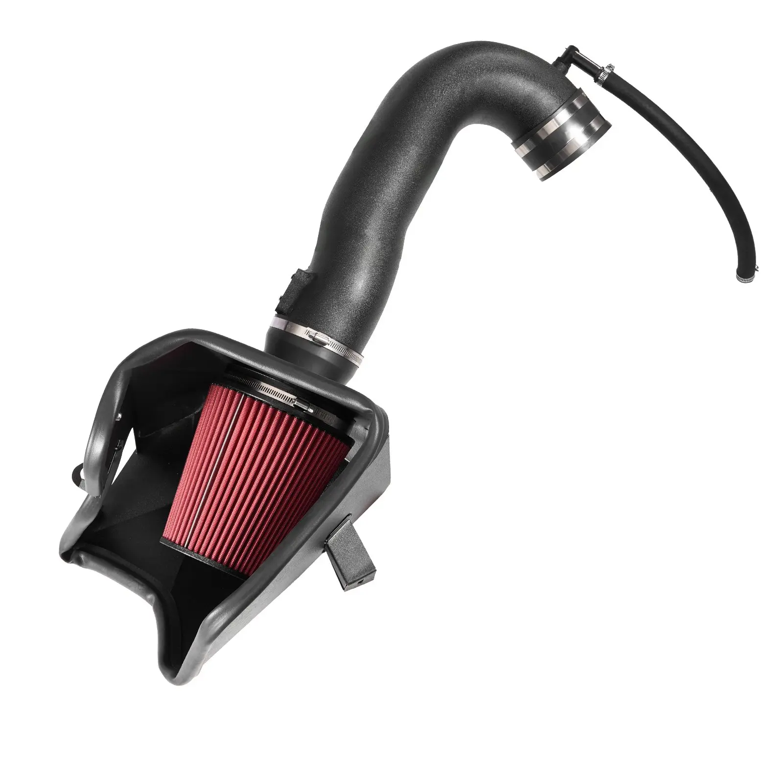 【Summerfinds】VEVOR Cold Air Intake, 3.9 Inch Cold Air Intake System  Heat Shield Compatible with 2019-2025 Chevy Silverado/GMC Sierra, 2021-2025 Cadillac Escalade 6.2L, High Flow Filter Kit Improved Horsepower
