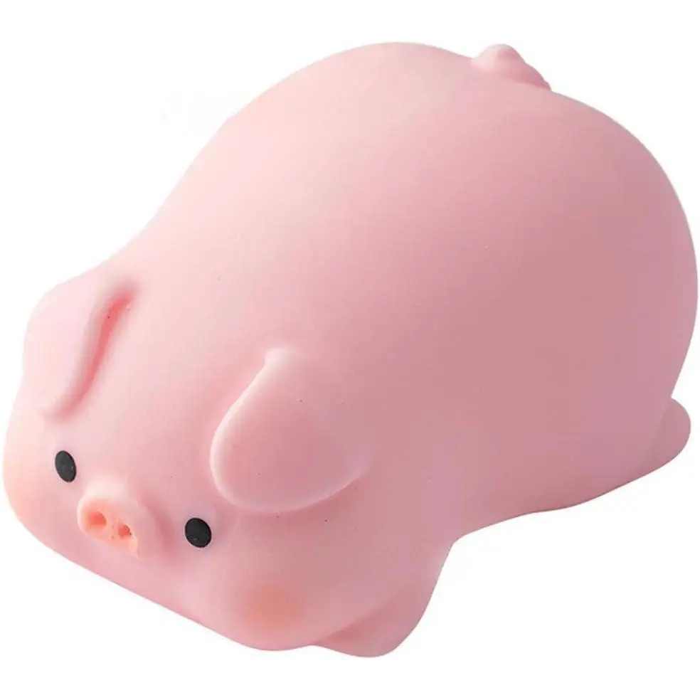 Squishy Pig Toy Gifts for Kids Squishies Anxiety Stress Relief Autism Disorders Funny Piggy Sensory Stress Toy for Girl Boy Women Girlfriend Birthday Party Favors