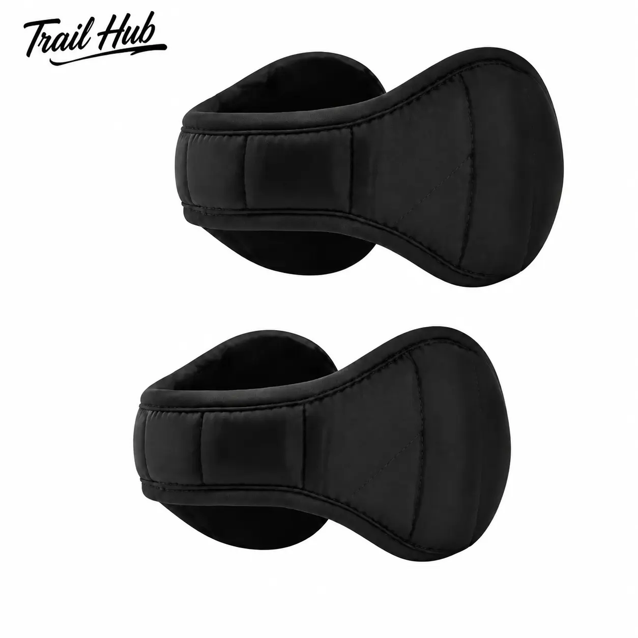 Men's Winter Ear Muffs Featuring Ultra-Soft Plush Lining, Lightweight Foldable Design for Travel & Storage, Durable Non-Woven Fabric Construction, Warm Comfort for Outdoor Sports, Commuting, and Everyday Cold-Weather Use