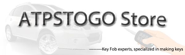 Key Fob Keyless Entry Fits for Ford F150 F250 F350 Explorer Expedition 1998-2016 / Ranger Escape Edge E150 Freestar / Lincoln Navigator Mazda 3 Button Remote Control Replacement CWTWB1U345