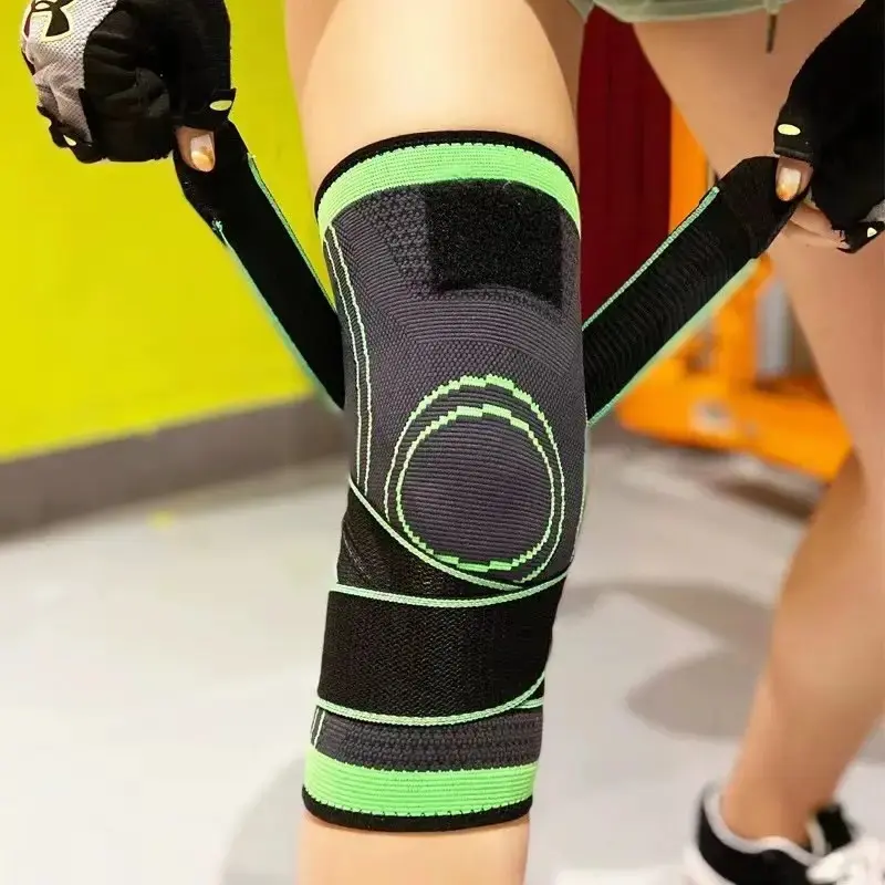 Elastic Breathable Knee Pad, 1 Count Sports Knee Support, Knee Protector for Running, Volleyball, Cycling, Exercise, Weightlifting, Playing Basketball, Soccer