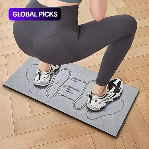 Squat Pad, 1-Piece Squat Training Mat, Home Fitness Mat for Home Gym, Gym Accessories, Rubber Exercise Mat, Exercise Mats, Exercise and Yoga Mat, Workout Mats for Home Gym #GLOBAL PICKS