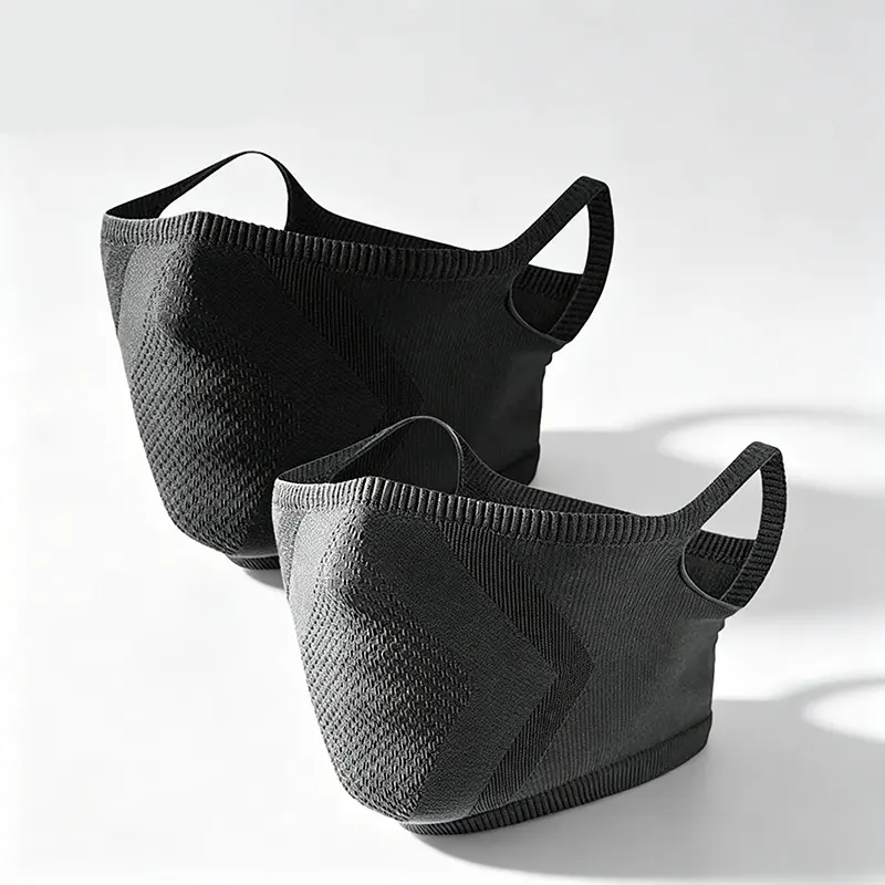 2Pcs Breathable Windproof Half Face Neck Gaiter with Ear Loops| CyclingTok OutdoorTok SunSafeTok Dust UV Protection Face Cover| Unisex for Running Hiking Cycling Motorcycle Travel Outdoor Sports