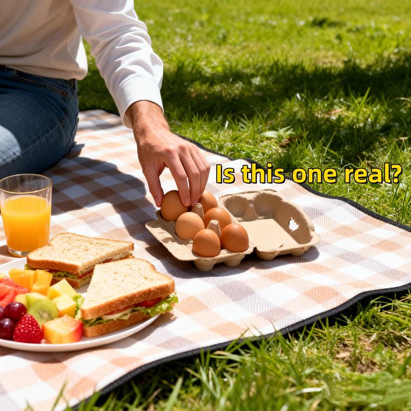 6 Realistic Fake Eggs Prank Toys, Wooden Egg Joke Gifts, Kitchen Funny Prop, Guess Which One Game, April Fools' Day Props