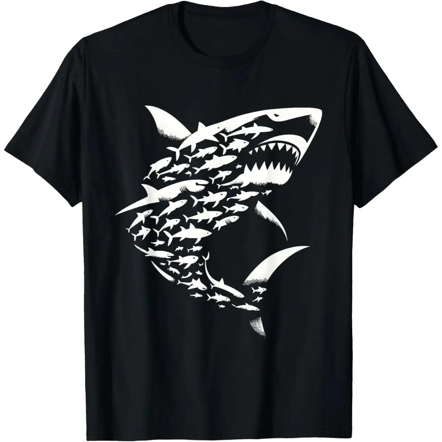 100% Cotton Shark Lover Marine Biology Animal Science Sharks T-Shirt