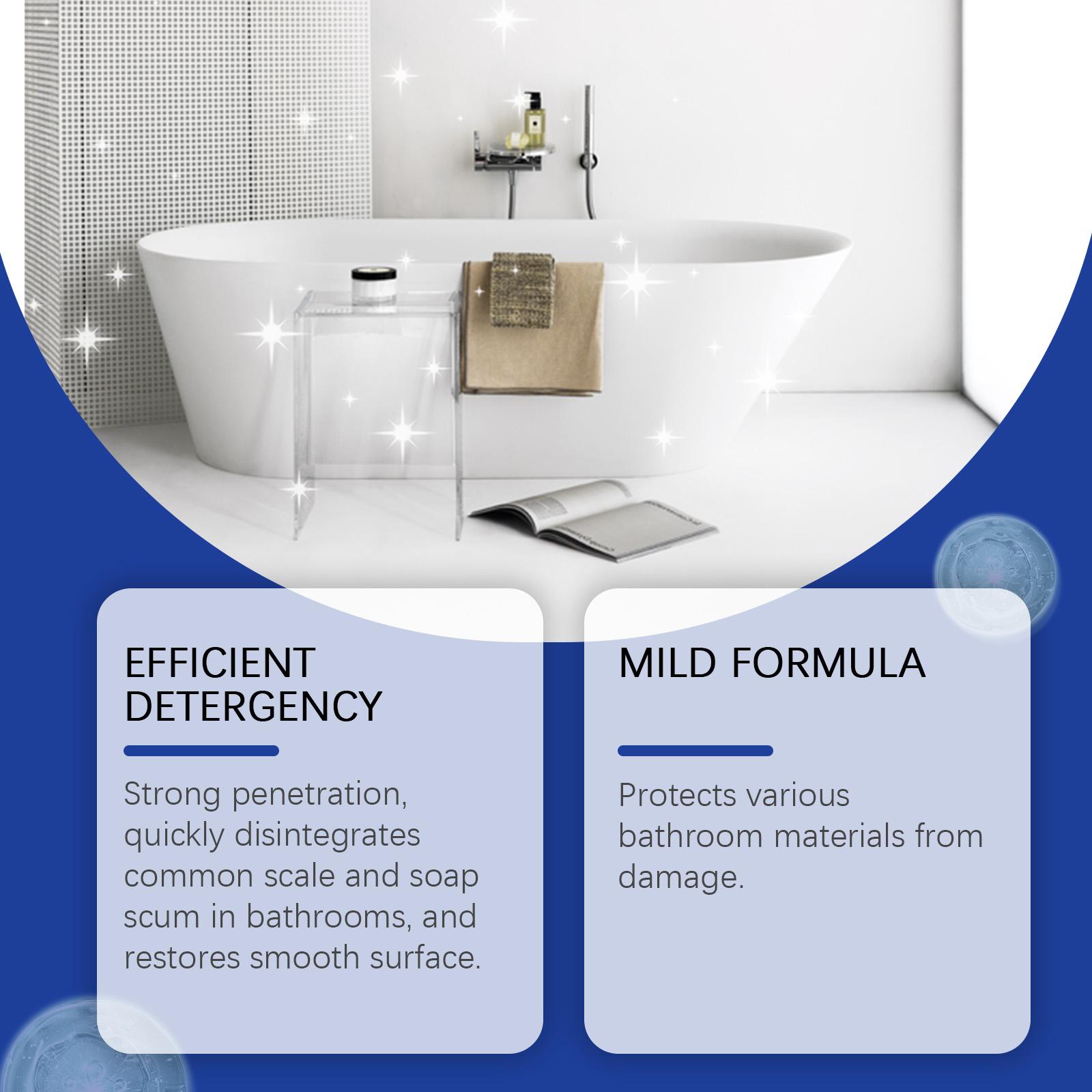 Bathroom Foam Cleaning Spray Bathroom Bathtub Multifunctional Remove Stains Dirt Foam Cleaning