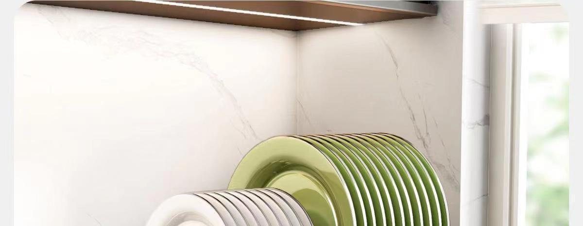 Kitchen Dish Drying Rack, Large Capacity Dish Drain Storage Rack, Household Tableware Storage Rack, Kitchen Gadgets, Multifunctional Storage Organizer, Kitchen Organizer