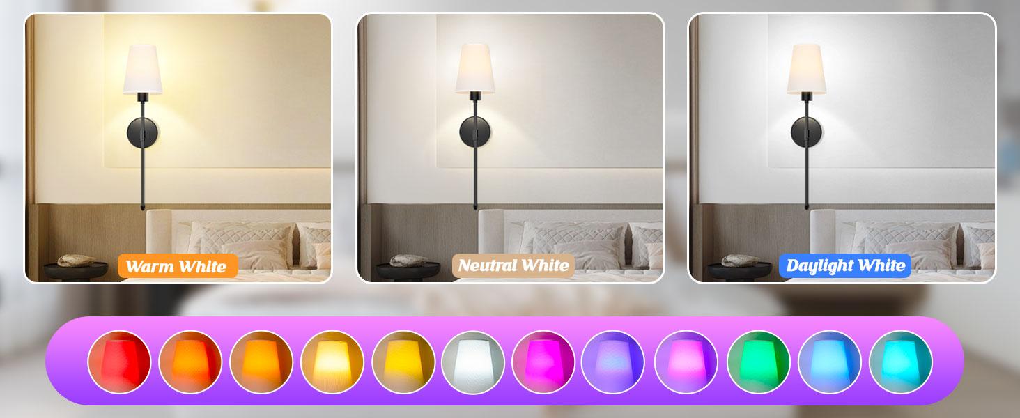 Battery Operated Wall Sconces Set of 2, Rechargeable Sconces Wall Decor with Remote, Sconce Wall Lighting Wireless, Wall Lamps no Wiring for Bedroom, RGB Dimmable Wall Lights for Living Room Battery Operated Wall Sconces Set of 2, Rechargeable Sconces Wall Decor with Remote, Sconce Wall Lighting Wireless, Wall Lamps no Wiring for Bedroom, RGB Dimmable Wall Lights for Living Room