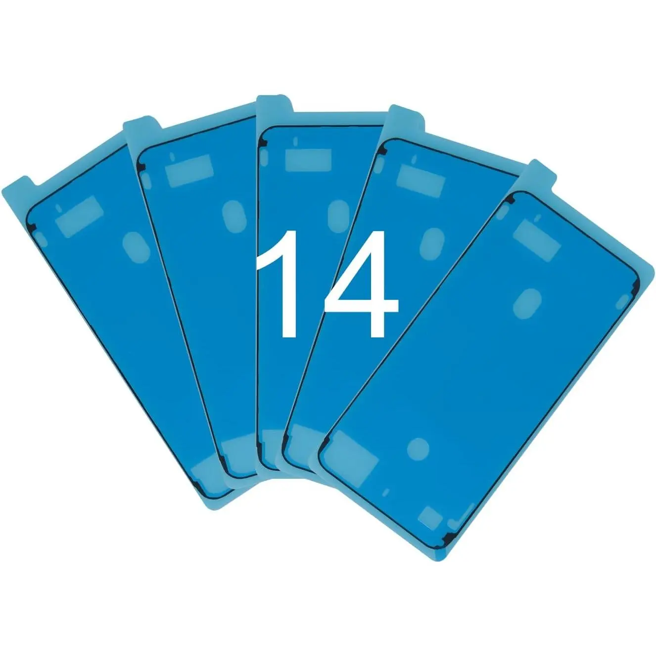 5 count for  14  Pre-Cut Adhesive Sticker | Water Proof Stickers Kit Screen Frame Sealing Tape Repair Watertight Internal for iPhone14 6.1" A2649 A2881 A2882 A2883 A2884