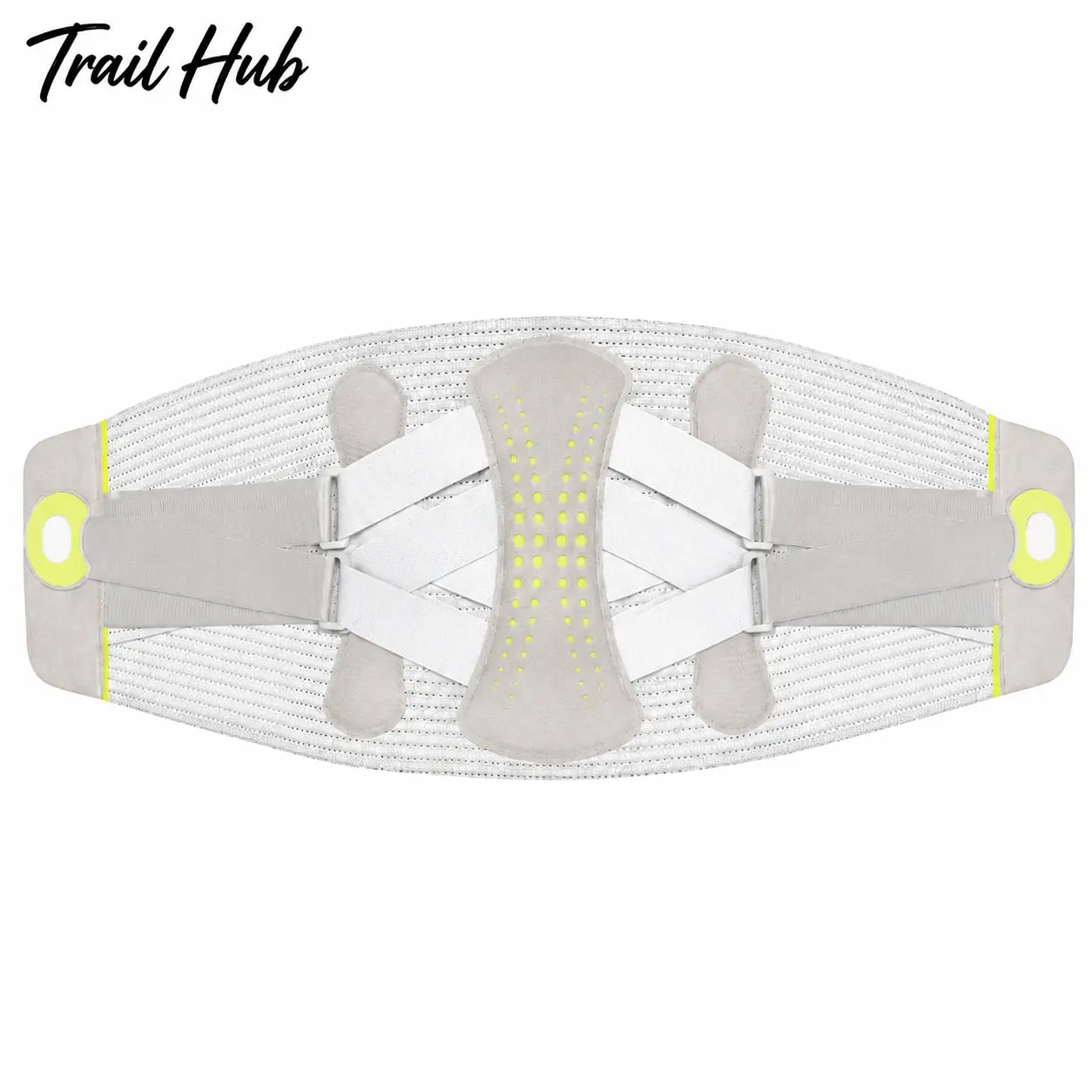 Ergonomic Adjustable Lumbar Support Brace Featuring Breathable Mesh Ventilation, Targeted Compression Therapy, and Flexible Fit for Office Professionals, Remote Workers, and Active Adults Managing Mild Lower Back Strain During Prolonged Sitting or Gentle