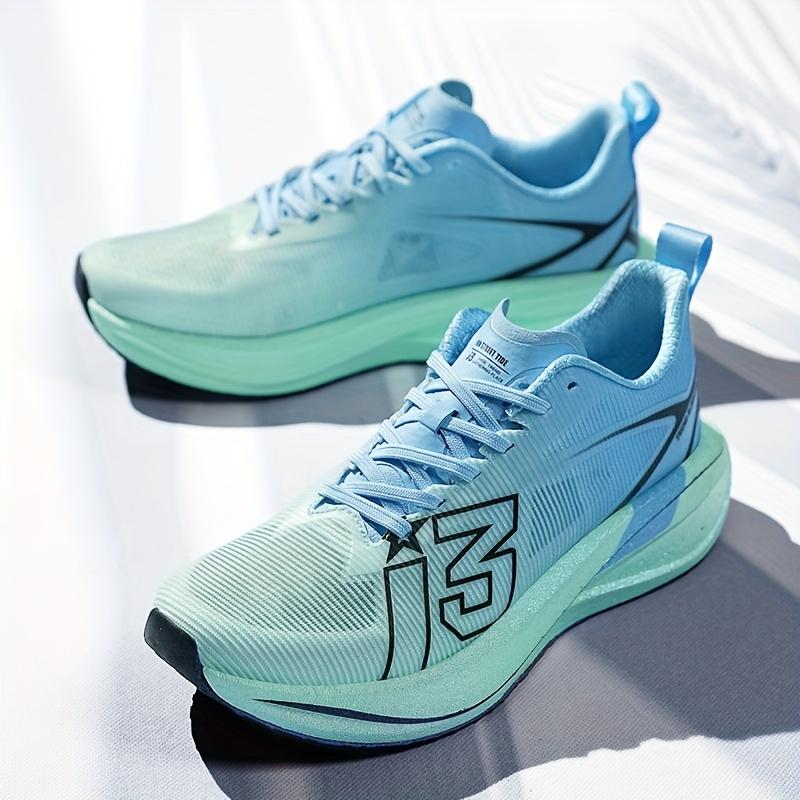 (New)Lightweight And Breathable Men's Racing Shoes for Road Running, Outdoor Marathons, And Sports Training; Low-top Lace-up Shoes for Fitness And, Available In Large Sizes for Couples