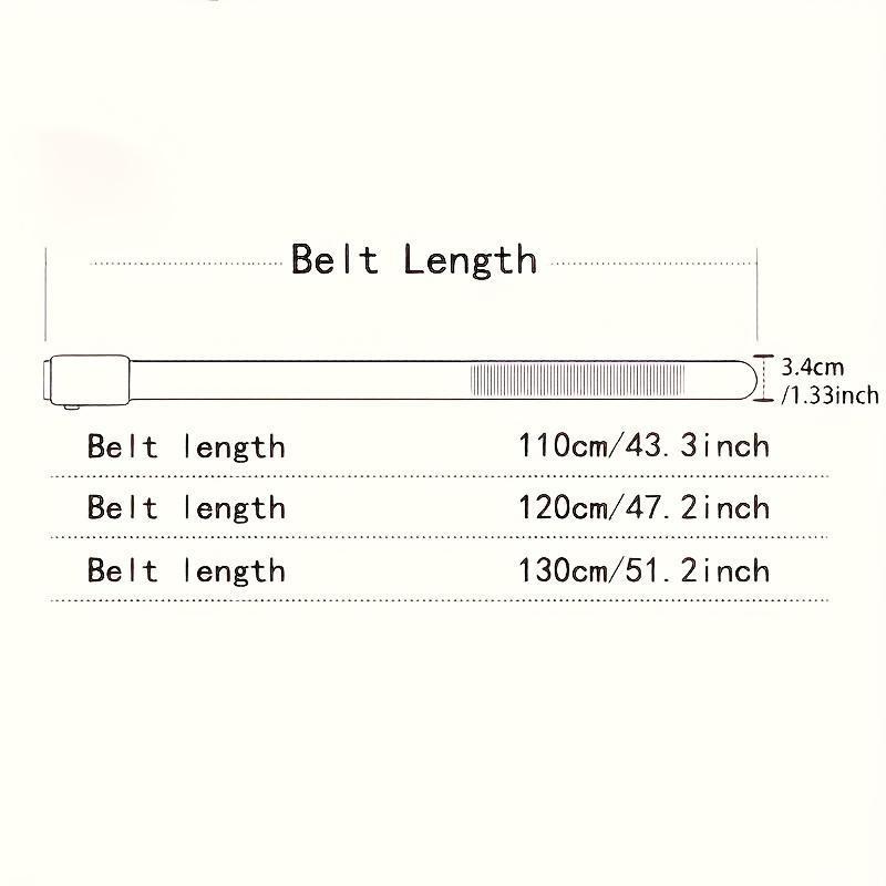 Men's Fashion Faux Leather Belt with Automatic Alloy Buckle Black Business Belt for Jeans Trousers Adjustable Buckle Ideal Gift for Father or Husband Sophisticated Durable Comfortable