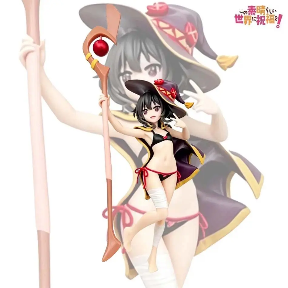New Anime figure KonoSuba: God's blessing in this wonderful world! Megumin, the Great Magician Mayor Beautiful Figure Model Toy