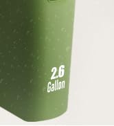 Glass Qtip Holder Dispenser - 10 oz Clear Canister Apothecary Jar, Bathroom Vanity Storage Organizer Set for Cotton Swabs, Pads, Floss Picks, Small Contain