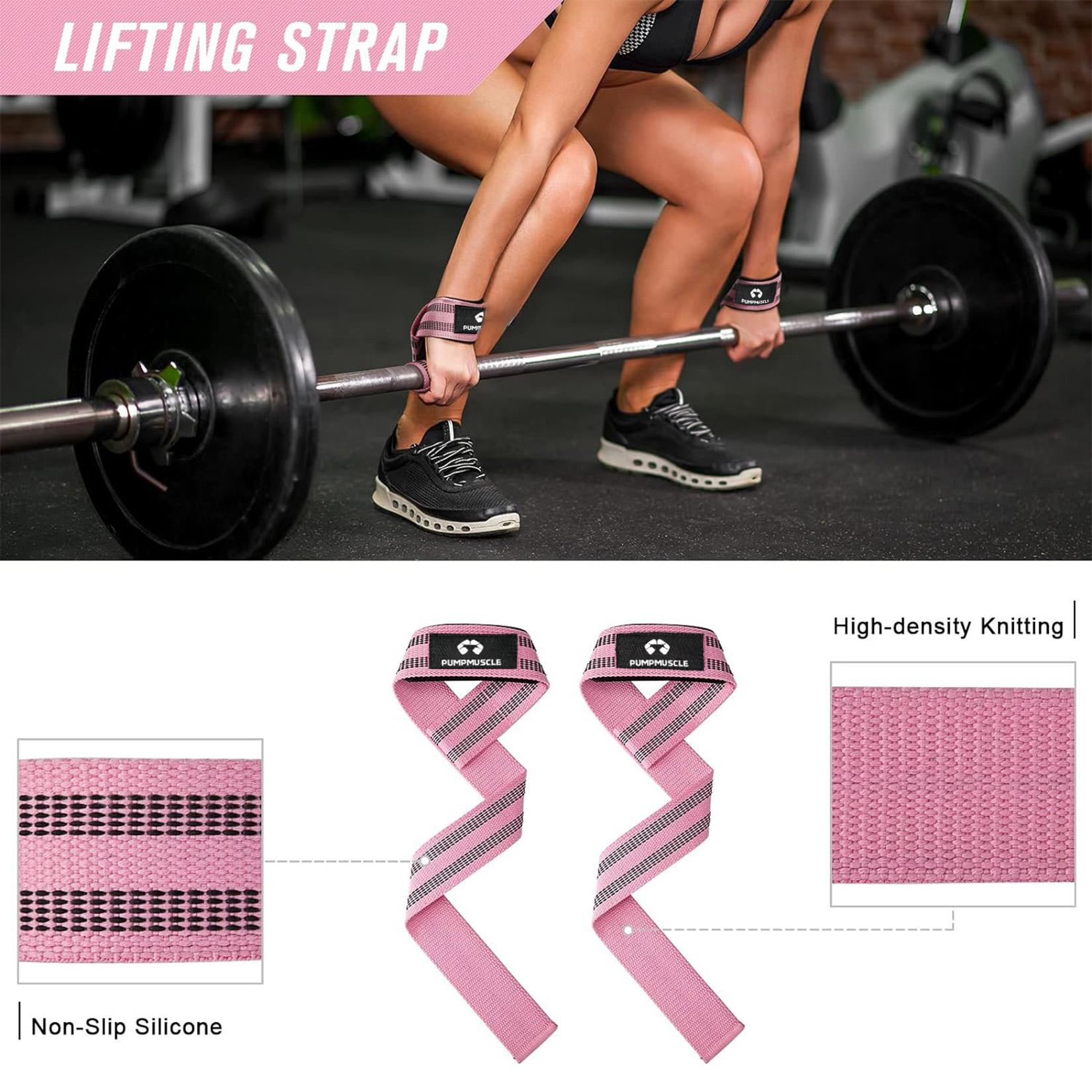 Resistance Band Set, 1 Set Barbell Pad & Resistance Band & Ankle Strap & Weight Lifting Strap & Carry Bag, Barbell Pad Set for Squat, Hip Thrusts, Lunges, Weight Bands Set, Workout Straps