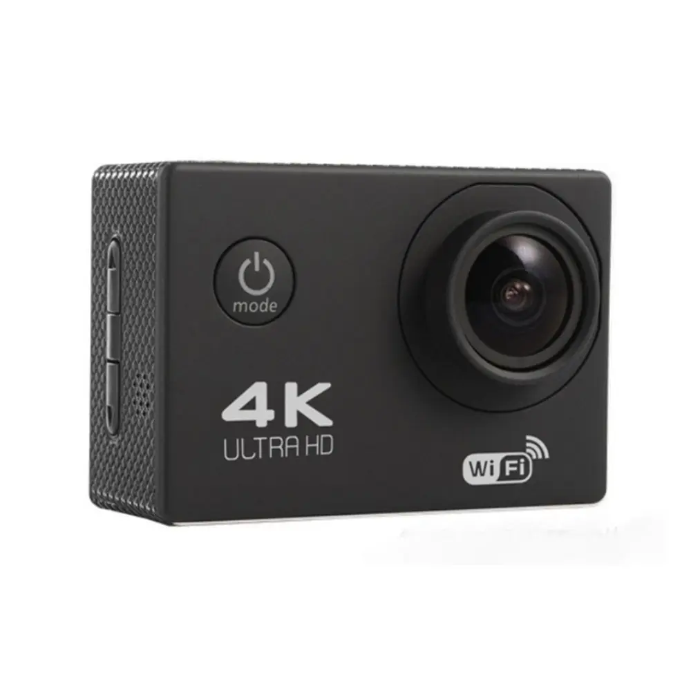 Ultra HD 4K Action Camera 30fps/170D Underwater Helmet Waterproof 2.0-inch Screen WiFi Remote Control Sports go Video Camera Pro Vlogging Camera Underwater Waterproof Waterproof Sport Camera