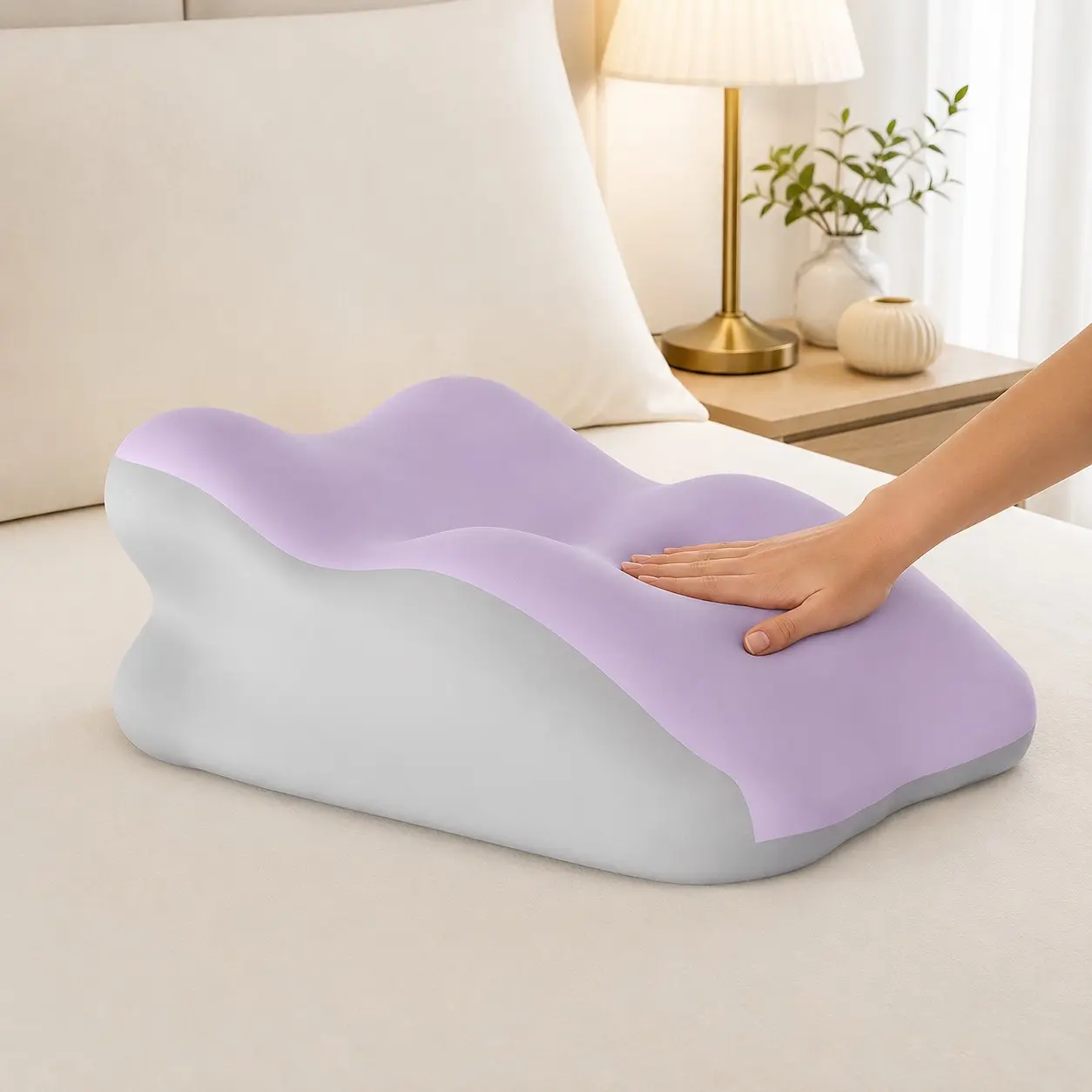 Multi-Scene Memory Foam Cushion, High-Density Foam, Adjustable Back & Leg Support, Detachable Cover, Durable Home Soft Pad Wxz-15