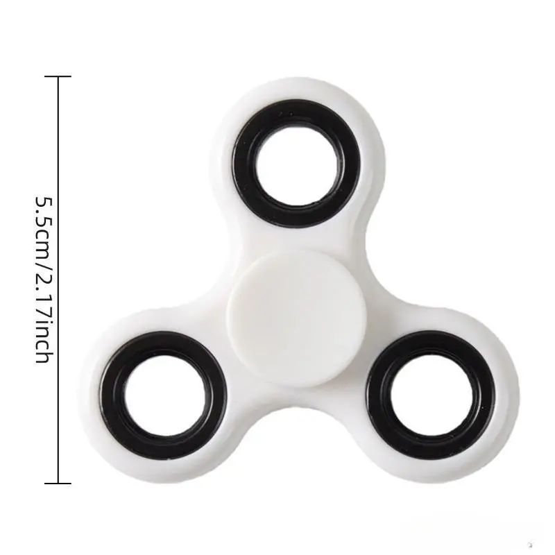 Random Color Fidget Spinner Toy, Creative Stress Relief Fidget Spinner for Adults & Kids, Ideal Birthday Gift for Home & Office Use, Fidget Spinner Adults