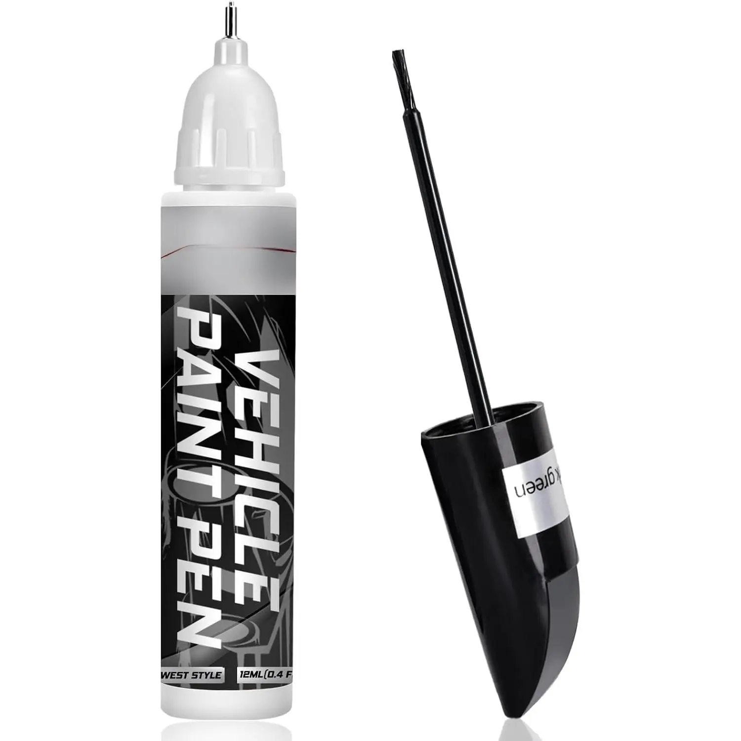 Black Touch Up Paint for Cars, Color Accurate Car Touch Up Paint, Professional Automotive Scratch Repair, Lasting Auto Scratch Remover, Quick Dry, Easy to Use, Safe and Waterproof, Versatile Use