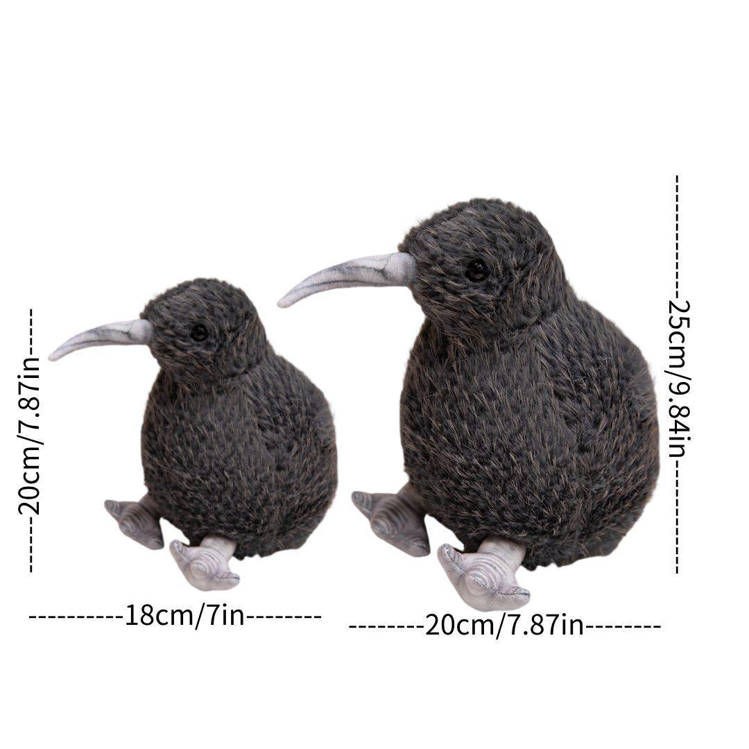 Kiwi Bird Design Plush Toy, 1 Count Cute Huggable Stuffed Animal Doll, Soft Fluffy Hugging Toy, Perfect Gift for Children and Adults