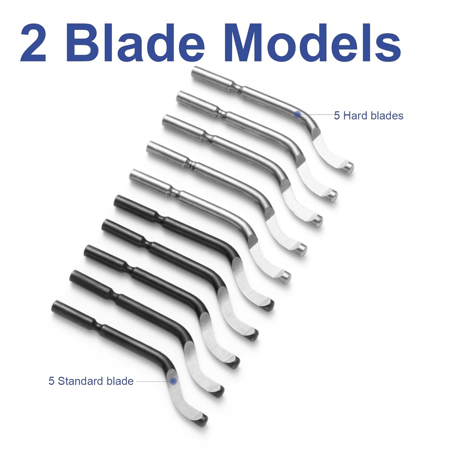 10 count High Speed Steel  Deburring Tool Set for Metal , Copper, , PVC Tube,  Printing,  Edge Processing,  Metal Handle, Deburring Manual Chamfer, Reamer Tool