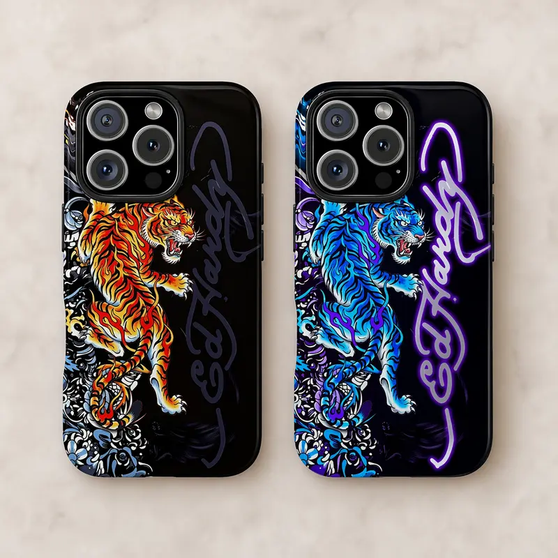 新品】エドハーディー iPhone17ProMax ケースMagSafe Y2K ed hardy phonecase - TikTok Shop