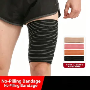 Self-Adhesive Leg Compression Wrap, Adjustable Thigh & Calf Support Bandage for Daily Wear and Comfort