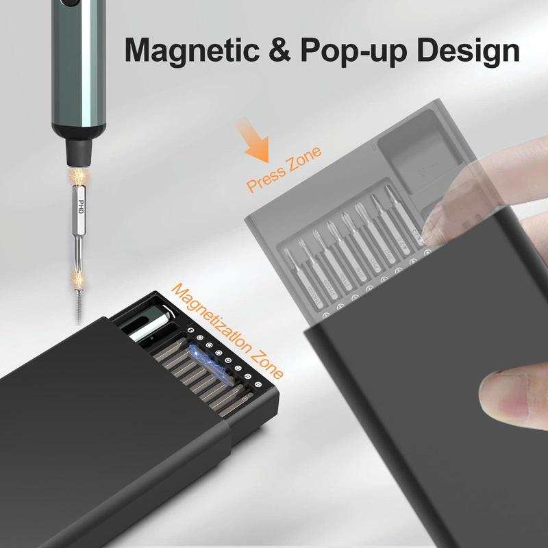 68-in-1 Electric Screwdriver Set, Magnetic & Pop-up Design Mini Electric Precision Screwdriver Set for Repairing Electronics, Men Gifts, Cordless Tool Kit, Hardware, Tool Kit, Power Tool, Tool Box 68-in-1 Electric Screwdriver Set, Magnetic & Pop-up Design Mini Electric Precision Screwdriver Set for Repairing Electronics, Men Gifts, Cordless Tool Kit, Hardware, Tool Kit, Power Tool, Tool Box