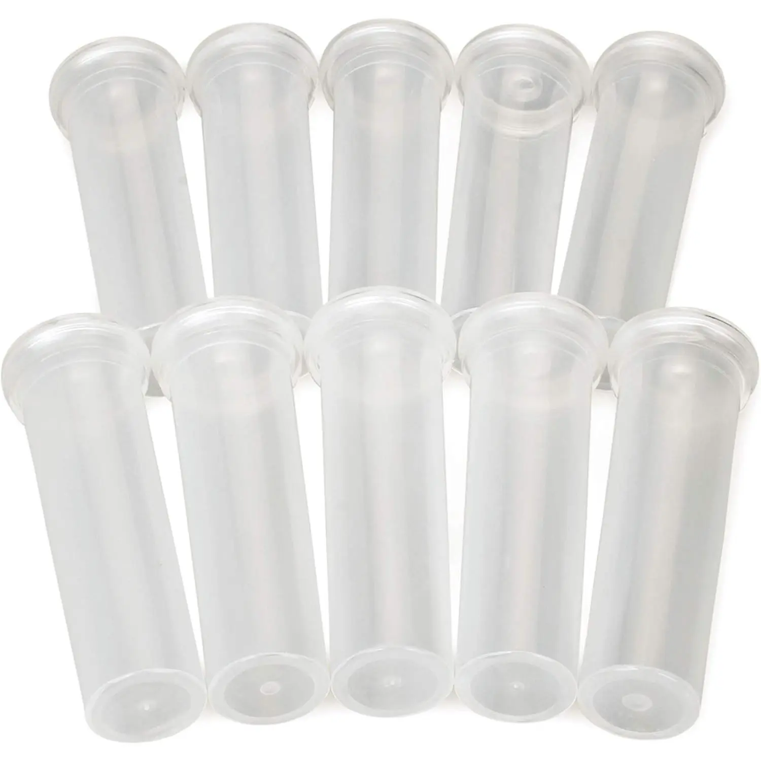 10Pcs 60ML Floral Tubes Large Flower Water Tubes for Milkweed Stem Cuttings Arrangements
