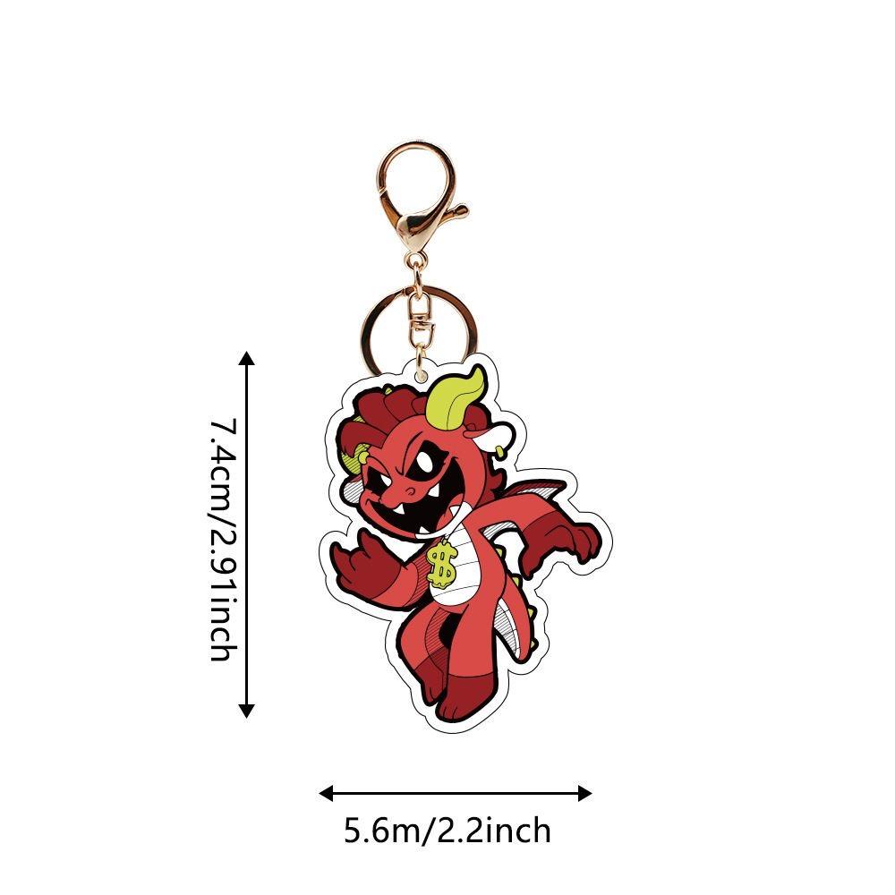 New Nightmare Critters Nightmare Lamb Doll Keychain Small Animal Lamb Acrylic Pendant
