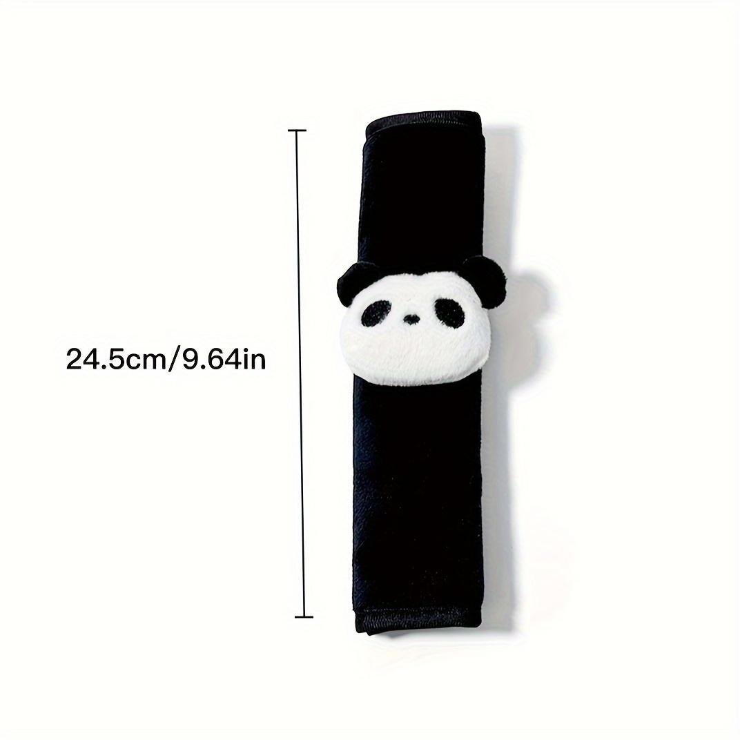 Cute Panda Design Car Seat Belt Shoulder Pad, Creative Car Seat Belt Shoulder Protector, Car Interior Decoration Accessories for Women & Girls