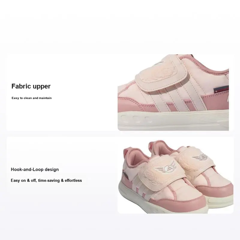 adidas Puffy Skipper C Comfortable Versatile Non-Slip Rebound Warm Low-Top Casual Shoes KJ3901