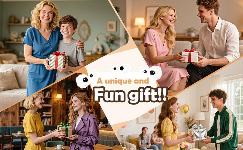 4 Pairs of Magnetic Holding Hands Socks – Funny & Adorable Socks for Men & Women, Cozy & Comfortable for Everyday Fun and Gifting