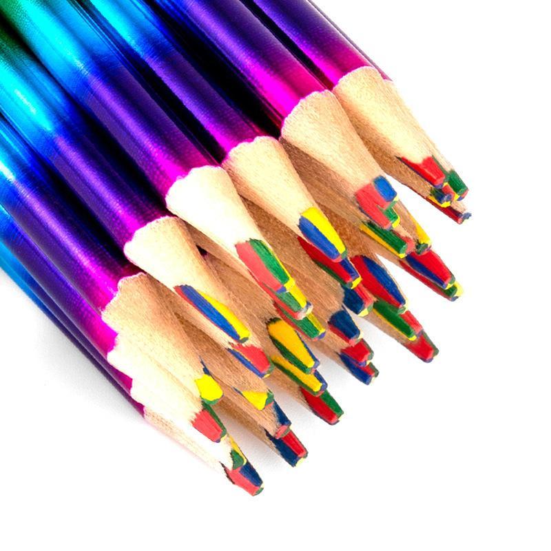 Colorful Pencil, 5/10/15/20pcs Rainbow Pencil, Multicolor Pencil, Drawing Pencil, Art Supplies for Students, Office Stationery & Supplies