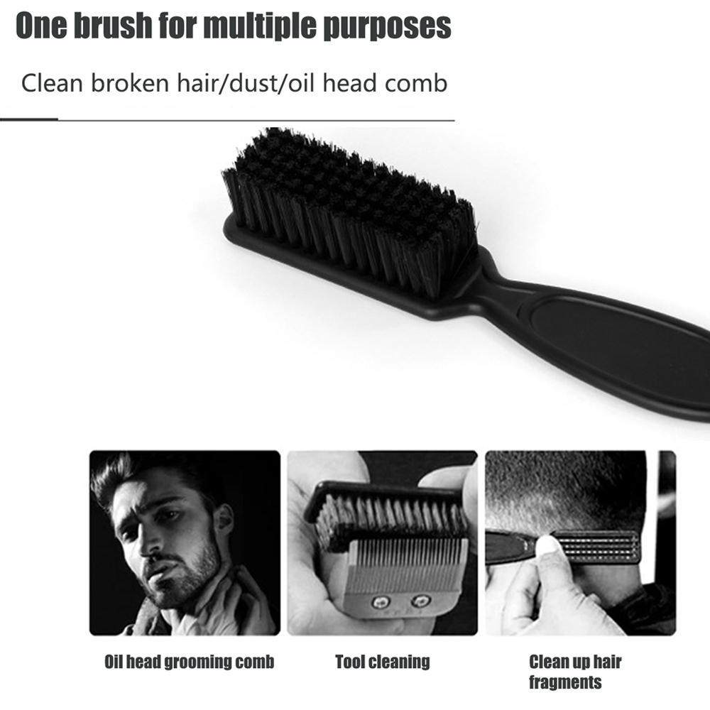 Portable Beard Brush, 1 Count Soft Bristle Hair Comb for Men, Beard Shaving Comb, Mustache Shaving Tool, Hair Styling Tools, Valentine's Day Gift for Men
