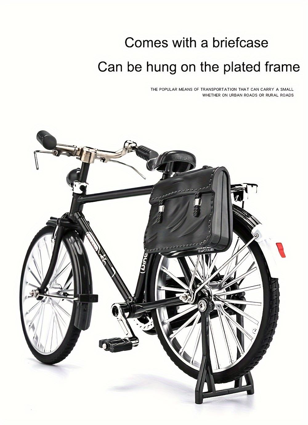 52-Piece Brain-Training/Hands-On/Retro Bicycle Model Set - Miniature Aluminum Alloy Set, Perfect for Collectors and Hobbyists, a Meaningful Gift and Home/Office Decor.