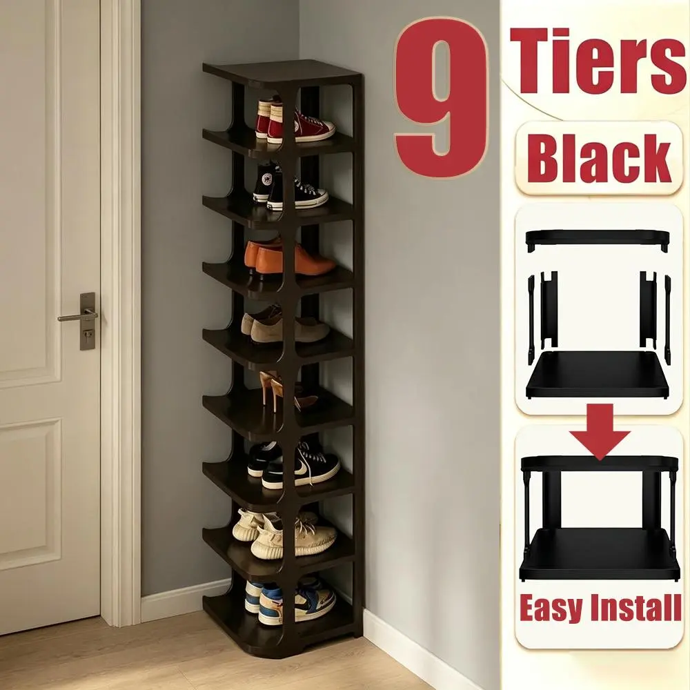 Six & Nine Layer tall standing disassemblable shoe stand, modern shoe cabinet, gift choice, household storage rack, daily footwear storage solution