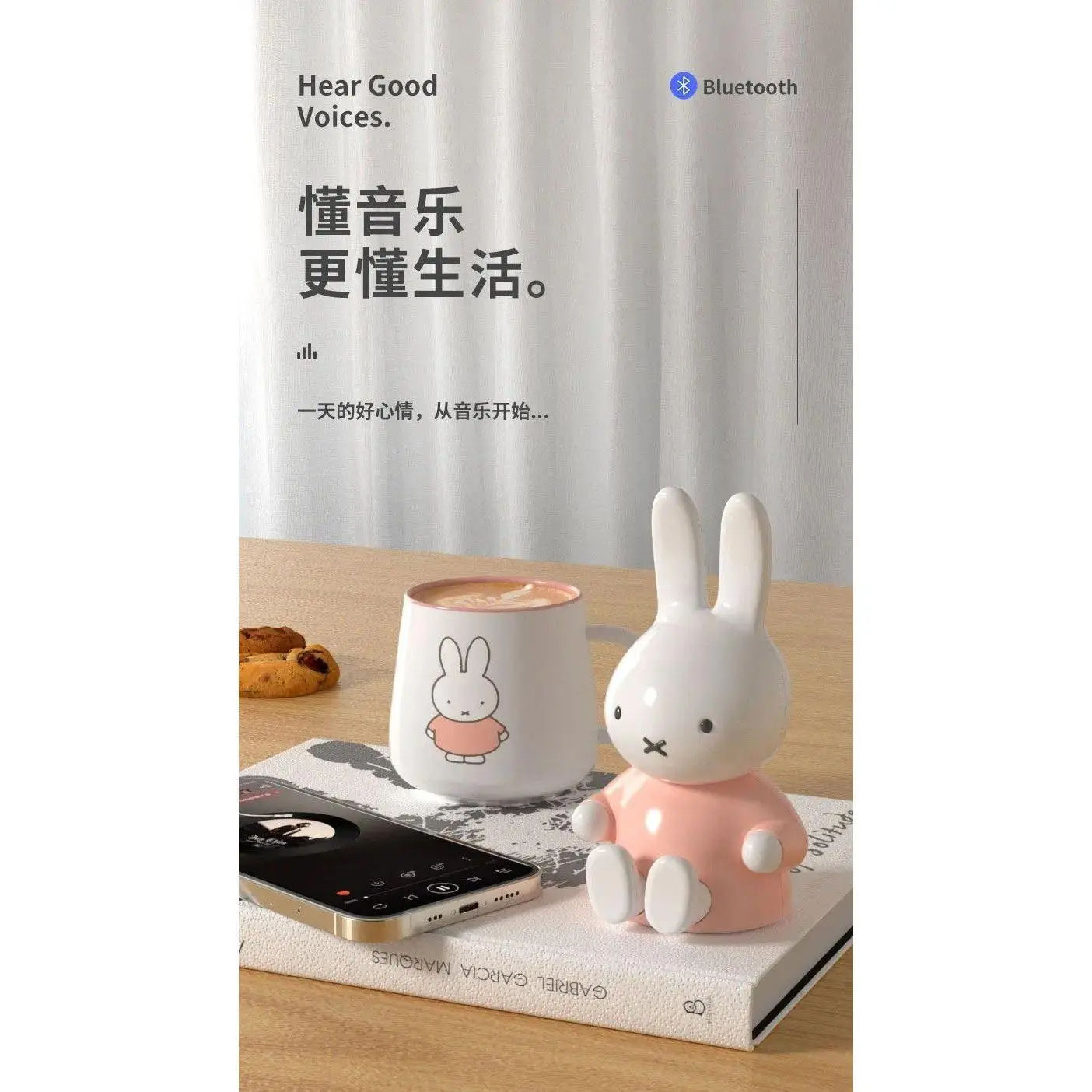 Wireless Bluetooth Audio High Sound Quality Household Use Creativity Design 3D Surround Sound Effects Loud Volume Cartoon Lovely