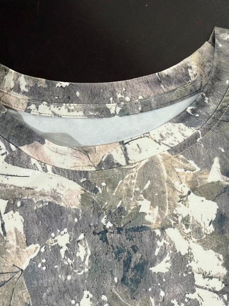 Women's Camo Print Round Neck Tee, Casual Short Sleeve Crew Neck T-Shirt for Summer, Fashion Women's Top for Daily Wear