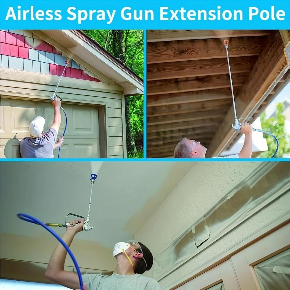 Airless Paint Sprayer Kit, Professional Paint Spraying Tool Set with 32.8 ft High-Pressure Hose, 5 Reversible Nozzles, 2 Tip Guards and 2 Spray Head Extensions, Handheld Heavy-Duty Power Airbrush Tool #TOP PICKS