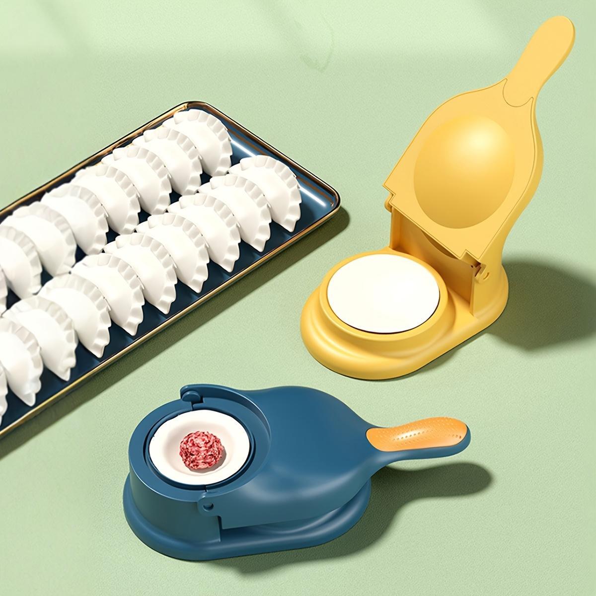 Dumpling Making Aid, Household Dumpling Skin Pressing And Rolling Dough Skin Mold, Bun And Dumpling Rolling Dough Skin Tool, Skin Press, Easy to Learn, Suitable for Kitchen, Living Room, And Camping