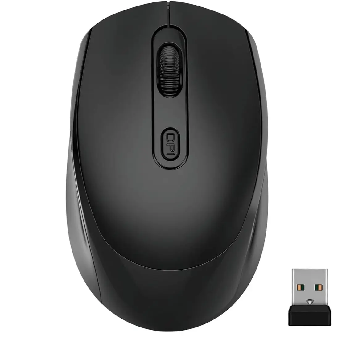Silent Wireless Mouse 2.4GHz USB Optical Precision Computer Mouse, Nano Receiver Included, Ideal for School and Office Use, Wholesale Bulk Shipping