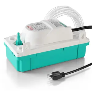 VEVOR Condensate Pump, 1/24 HP, 110 GPH, 24 ft Lift, 100-240V Automatic AC Condensation Removal Pump with Safety Switch 20 ft Tubing, for Air Conditioner, Dehumidifier, HVAC, Furnace, Ice Maker